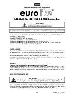 Предварительный просмотр 4 страницы EuroLite LED BALL User Manual