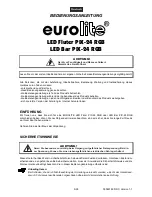 Предварительный просмотр 3 страницы EuroLite LED Bar PIX-24 RGB User Manual