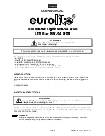 Предварительный просмотр 15 страницы EuroLite LED Bar PIX-24 RGB User Manual