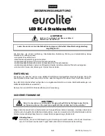 Предварительный просмотр 4 страницы EuroLite LED BC-6 User Manual