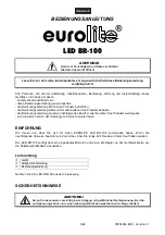 Preview for 3 page of EuroLite LED BR-100 User Manual