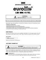 Предварительный просмотр 3 страницы EuroLite LED BRK-12 TCL User Manual