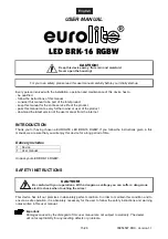 Preview for 15 page of EuroLite LED BRK-16 RGBW User Manual