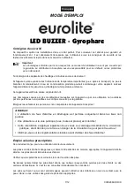 Предварительный просмотр 7 страницы EuroLite LED BUZZLER User Manual