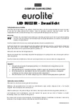 Предварительный просмотр 9 страницы EuroLite LED BUZZLER User Manual