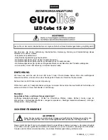 Предварительный просмотр 3 страницы EuroLite LED Cube User Manual