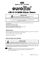 Preview for 25 page of EuroLite LED D-12 RGBA User Manual