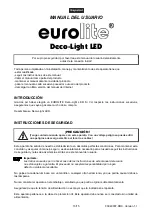 Preview for 13 page of EuroLite LED Deco-Light User Manual