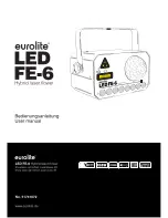 Предварительный просмотр 1 страницы EuroLite LED FE-6 User Manual