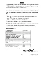 Предварительный просмотр 12 страницы EuroLite LED FE-800 RGBAW DMX User Manual