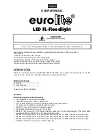 Предварительный просмотр 9 страницы EuroLite LED FL-10 User Manual