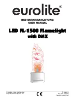 EuroLite LED FL-300 Flamelight User Manual предпросмотр