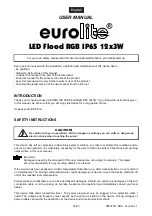 Предварительный просмотр 14 страницы EuroLite LED Flood RGB IP65 12x3W User Manual