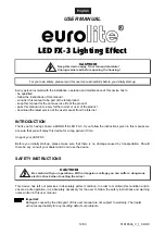 Предварительный просмотр 12 страницы EuroLite LED FX-3 User Manual