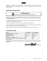 Предварительный просмотр 7 страницы EuroLite LED Globe outdoor User Manual