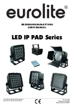 EuroLite LED IP PAD 24x8W QCL 51914160 User Manual preview