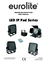 Предварительный просмотр 1 страницы EuroLite LED IP Pad Series User Manual