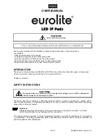 Предварительный просмотр 18 страницы EuroLite LED IP Pad Series User Manual