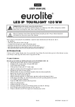 Предварительный просмотр 14 страницы EuroLite LED IP Tourlight 120 WW User Manual