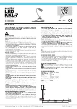 Предварительный просмотр 2 страницы EuroLite LED KKL-7 User Manual