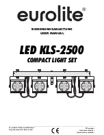 Предварительный просмотр 1 страницы EuroLite LED KLS-2500 User Manual