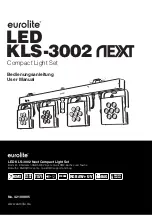 EuroLite LED KLS-3002 NEXT User Manual preview