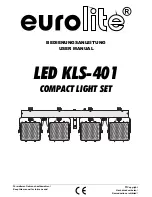 Предварительный просмотр 1 страницы EuroLite LED KLS-401 COMPACT LIGHT SET User Manual