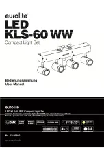 Предварительный просмотр 1 страницы EuroLite LED KLS-60 WW User Manual