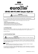 Предварительный просмотр 18 страницы EuroLite LED KLS-800 User Manual