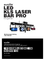 EuroLite LED KLS Laser Bar PRO FX User Manual preview