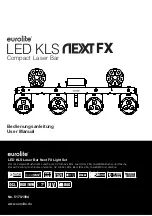 Предварительный просмотр 1 страницы EuroLite LED KLS Next FX User Manual