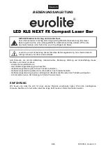 Предварительный просмотр 4 страницы EuroLite LED KLS Next FX User Manual