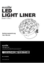 Предварительный просмотр 1 страницы EuroLite LED Light LIner User Manual