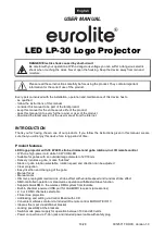 Предварительный просмотр 16 страницы EuroLite LED LP-30 User Manual