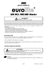 Предварительный просмотр 18 страницы EuroLite LED MCL 420 Master User Manual