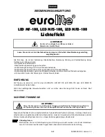 Preview for 3 page of EuroLite LED MF-100 User Manual