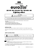 Preview for 13 page of EuroLite LED MF-100 User Manual