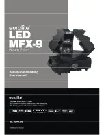 Предварительный просмотр 1 страницы EuroLite LED MFX-9 User Manual