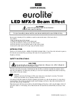 Предварительный просмотр 24 страницы EuroLite LED MFX-9 User Manual