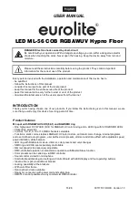 Preview for 16 page of EuroLite LED ML-56 COB RGBAWUV User Manual