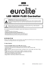 Preview for 10 page of EuroLite LED NEON FLEX 230V Slim User Manual