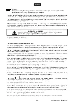 Preview for 8 page of EuroLite LED OPEN Operating Instructions Manual