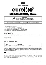 Preview for 16 page of EuroLite LED PAR-64 RGBA User Manual