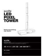 EuroLite LED Pixel Tower User Manual предпросмотр