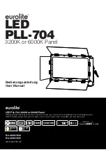 Предварительный просмотр 1 страницы EuroLite LED PLL-704 3200K Panel User Manual