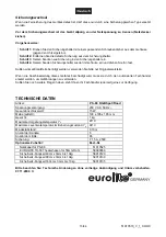 Preview for 13 page of EuroLite LED PS-86 RGB User Manual