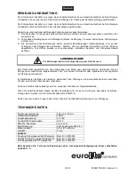 Предварительный просмотр 12 страницы EuroLite LED PSU-24V DC User Manual