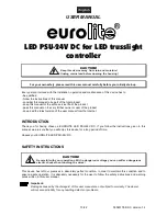 Предварительный просмотр 13 страницы EuroLite LED PSU-24V DC User Manual