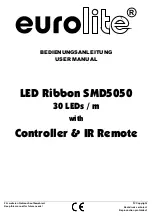 Предварительный просмотр 1 страницы EuroLite LED Ribbon SMD5050 User Manual