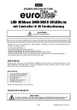 Предварительный просмотр 3 страницы EuroLite LED Ribbon SMD5050 User Manual